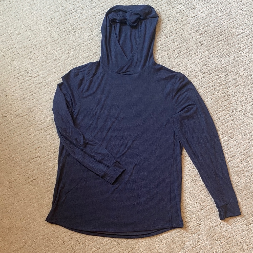 Lululemon Athletica Men’s Soft Jersey - Dark Blue Hoodie